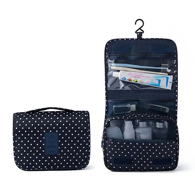 Multifunctional Travel Hook Wash Bag Cosmetics Storage Bag Waterproof Toiletries Beauty Organizer Ladies Bathroom Storage Bag