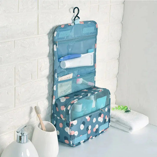 Multifunctional Travel Hook Wash Bag Cosmetics Storage Bag Waterproof Toiletries Beauty Organizer Ladies Bathroom Storage Bag TroussesToilette