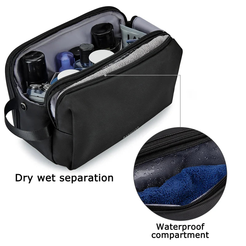 BAGSMART Toiletry Bag Men Large Capacity Men's Necessaire Travel Makeup Bag Waterproof Women Cosmetic Travel Organizer