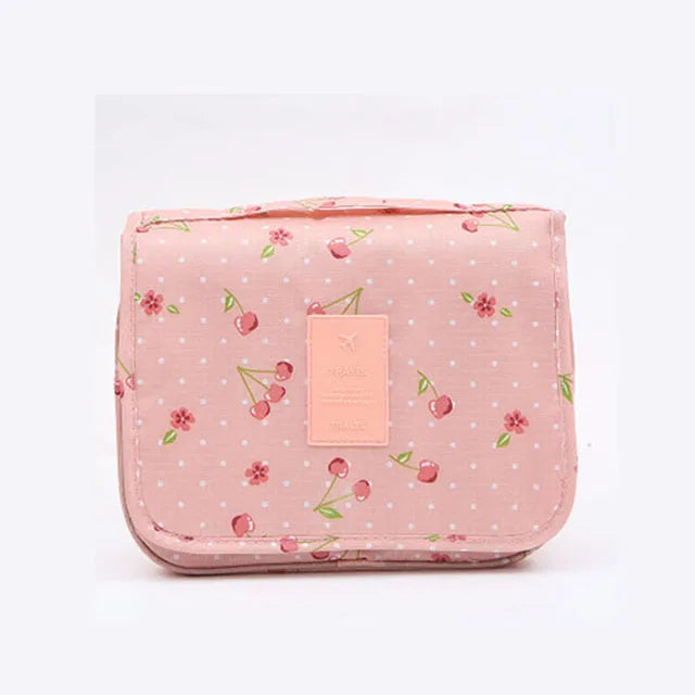 Multifunctional Travel Hook Wash Bag Cosmetics Storage Bag Waterproof Toiletries Beauty Organizer Ladies Bathroom Storage Bag