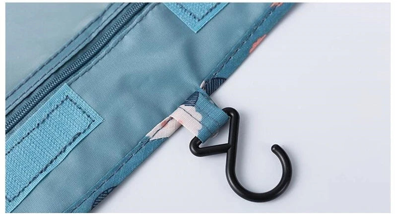 Multifunctional Travel Hook Wash Bag Cosmetics Storage Bag Waterproof Toiletries Beauty Organizer Ladies Bathroom Storage Bag