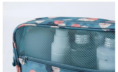 Multifunctional Travel Hook Wash Bag Cosmetics Storage Bag Waterproof Toiletries Beauty Organizer Ladies Bathroom Storage Bag