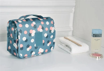 Multifunctional Travel Hook Wash Bag Cosmetics Storage Bag Waterproof Toiletries Beauty Organizer Ladies Bathroom Storage Bag