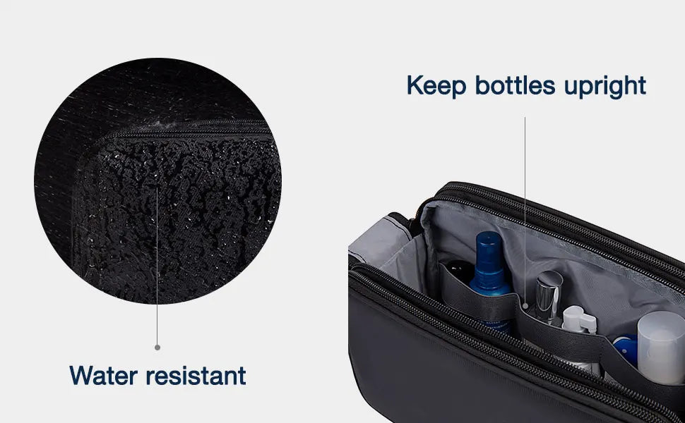 BAGSMART Toiletry Bag Men Large Capacity Men's Necessaire Travel Makeup Bag Waterproof Women Cosmetic Travel Organizer