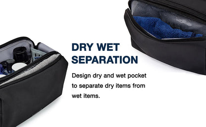 BAGSMART Toiletry Bag Men Large Capacity Men's Necessaire Travel Makeup Bag Waterproof Women Cosmetic Travel Organizer